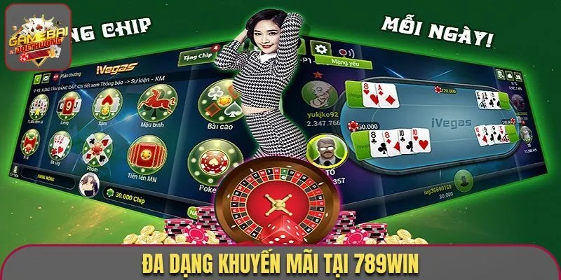 789Win - Sân Chơi Giải Trí Chất Lượng Nhất Thị Trường 2026 3 Đa dạng khuyến mãi tại 789Win
